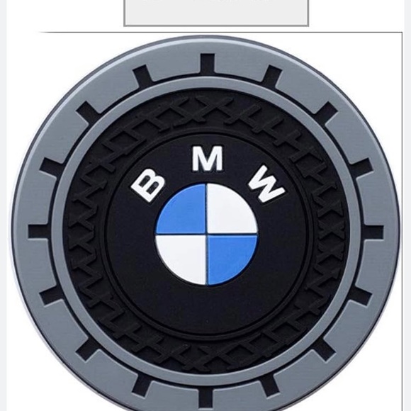 BMW Car Cupholder Mats - Picture 2 of 3